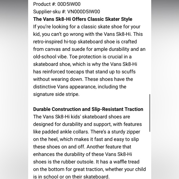 Vans Sk8-Hi Reissue High Top in White Leather - Picture 14 of 15